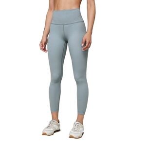 Lululemon Wunder Under High-Rise Tight 25" Sz 18 Full-On Luxtreme Chambray